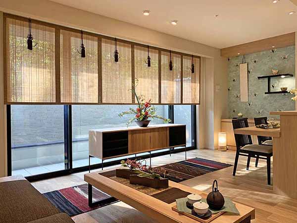 風雅 座敷簾」採用事例 No.17 | 簾（すだれ）の井上スダレ株式会社