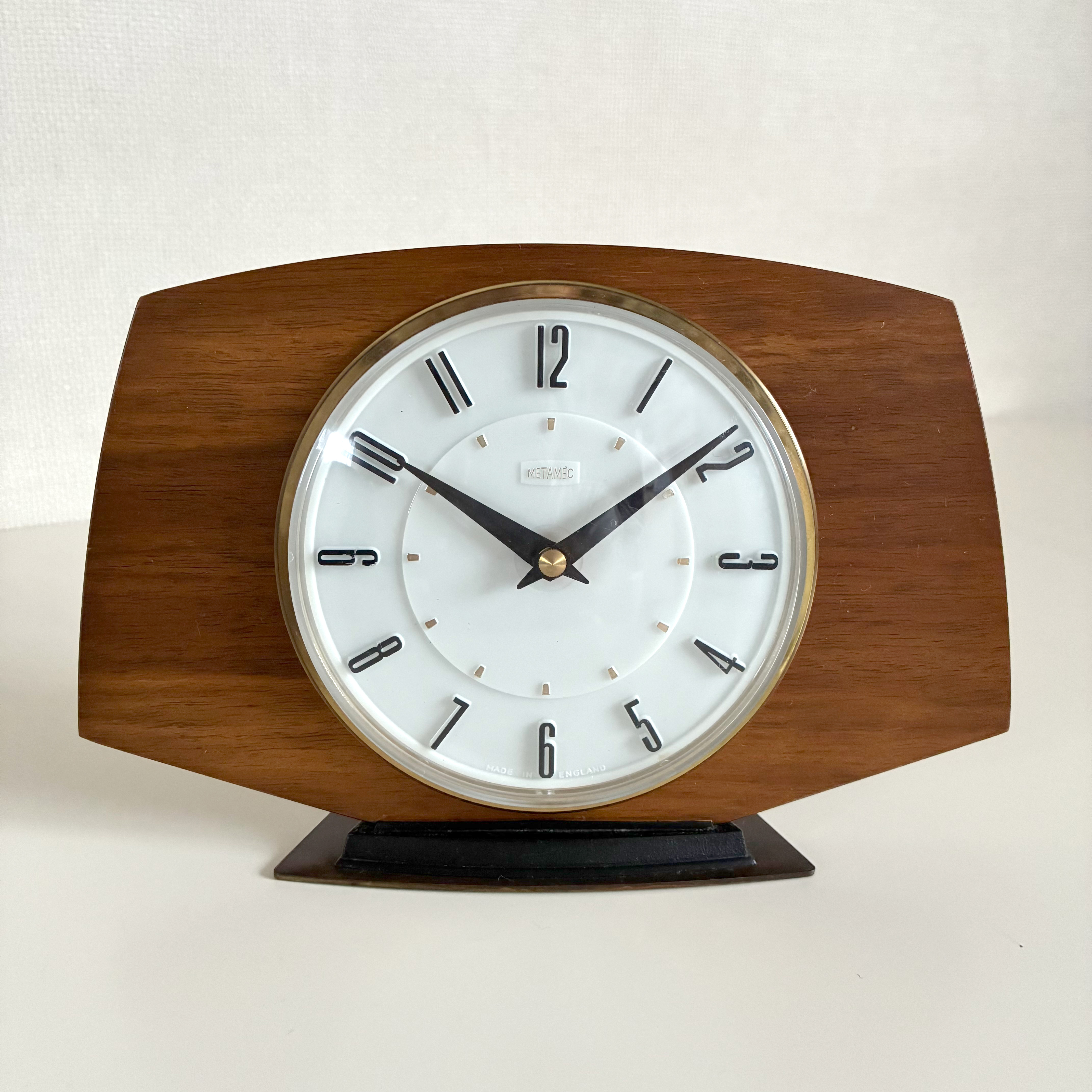 UK イギリス ヴィンテージ METAMAC/メタメック テーブルクロック