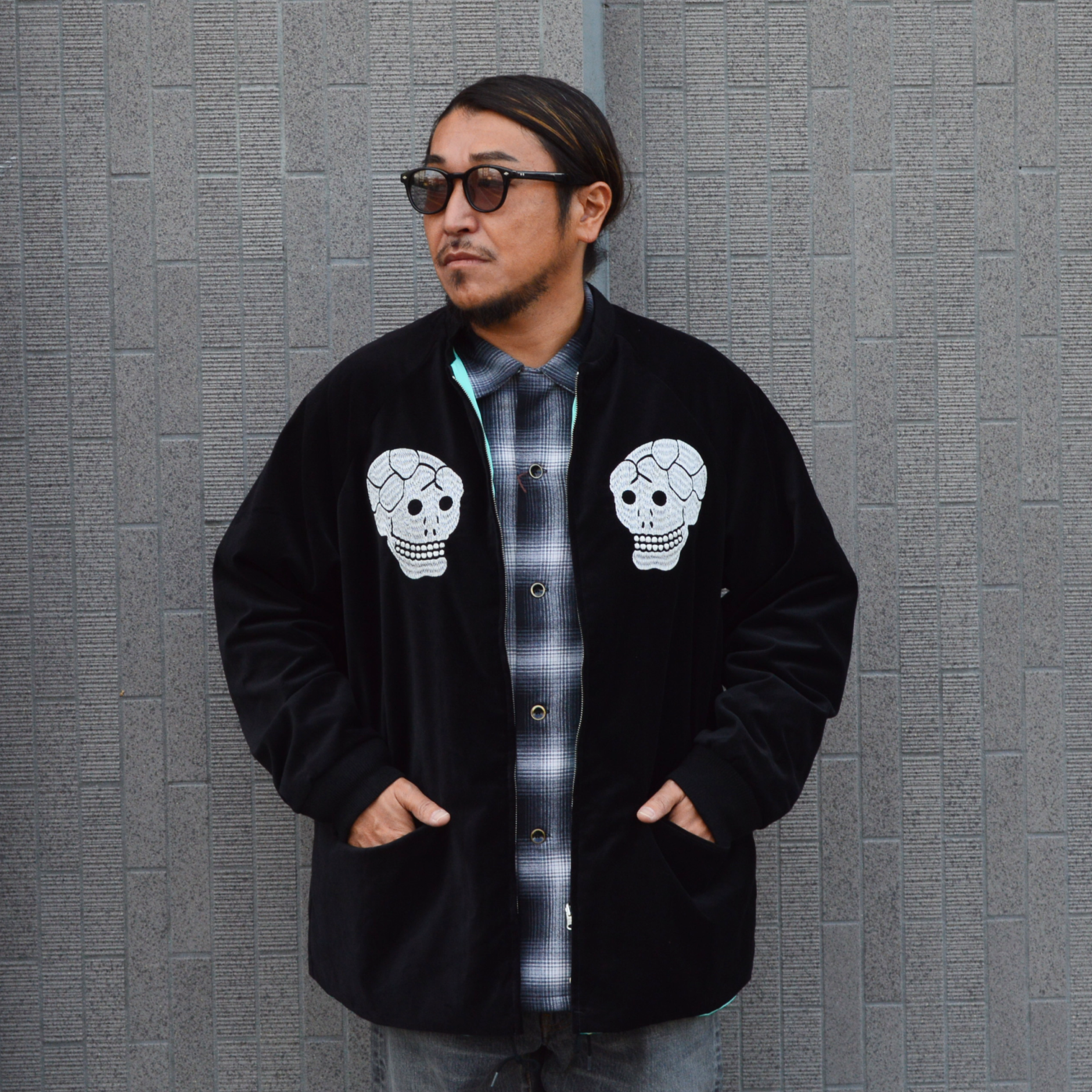 Cloveru with Penneys 【 Skull & Tiger 】 Reversible Jacket