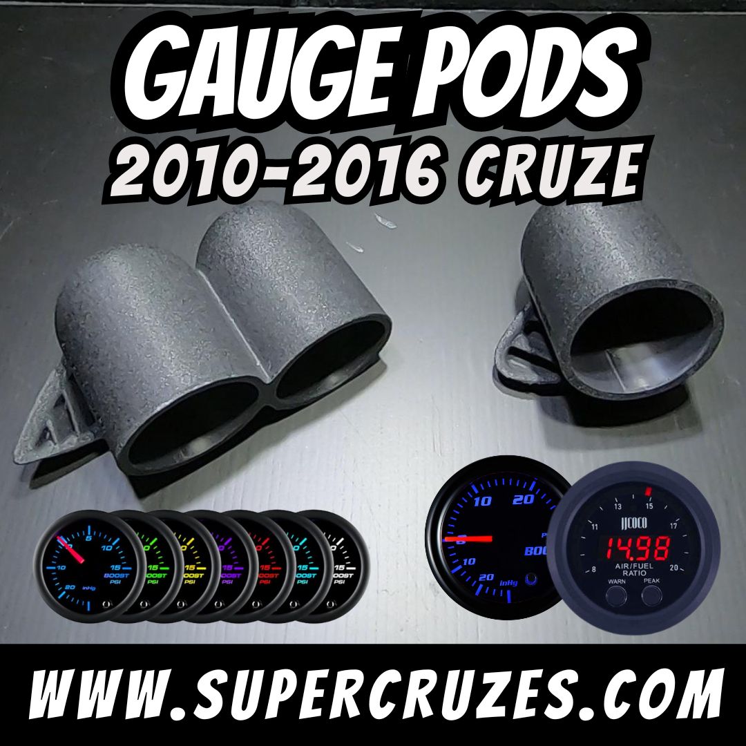 2010-2016.6 CRUZE vent gauge pod – SuperCruzesStore.com