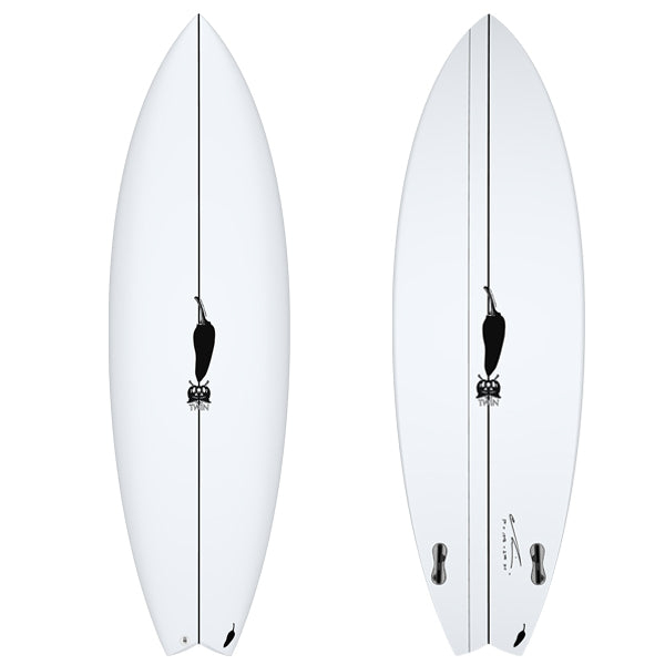 Chilli Surfboards - Peppa Twin – Surf 'n Show - by Noel Salas