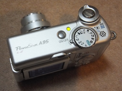 Canon PowerShot A95 - オールドデジカメを楽しもう！