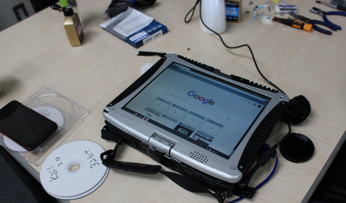 ジャンクノートTOUGHBOOKを購入しリストアしてみた│システム