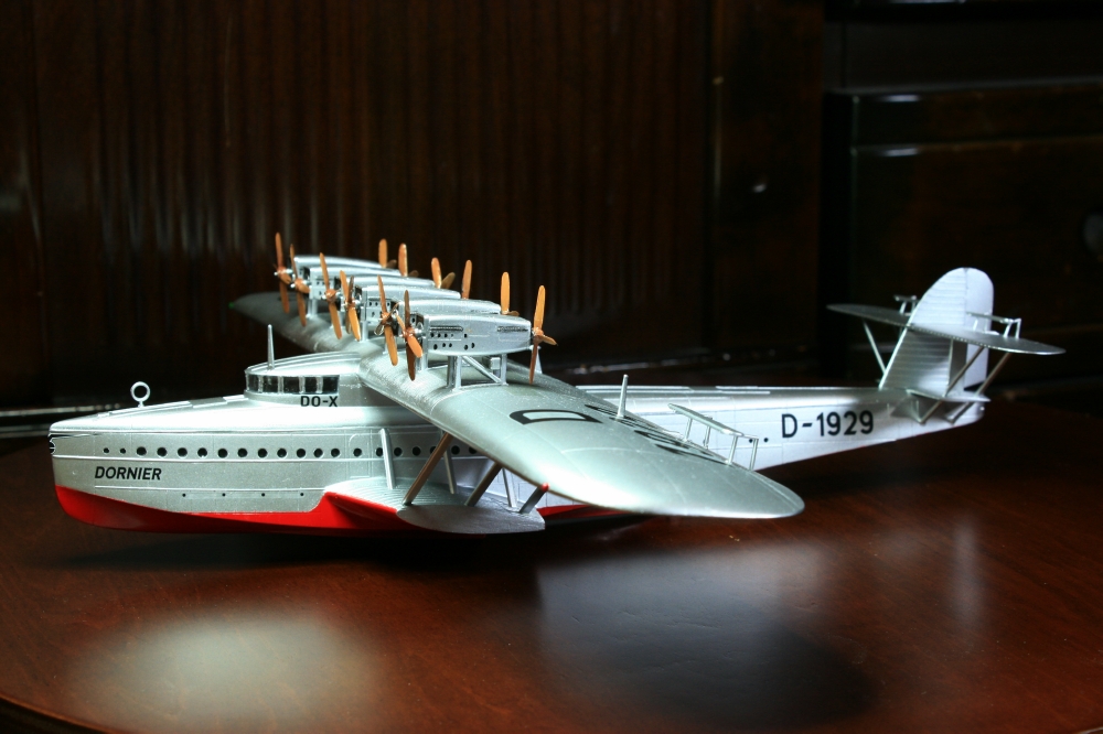 巨人飛行艇 ドルニエ Do x 完成: 艦艇模型製作など