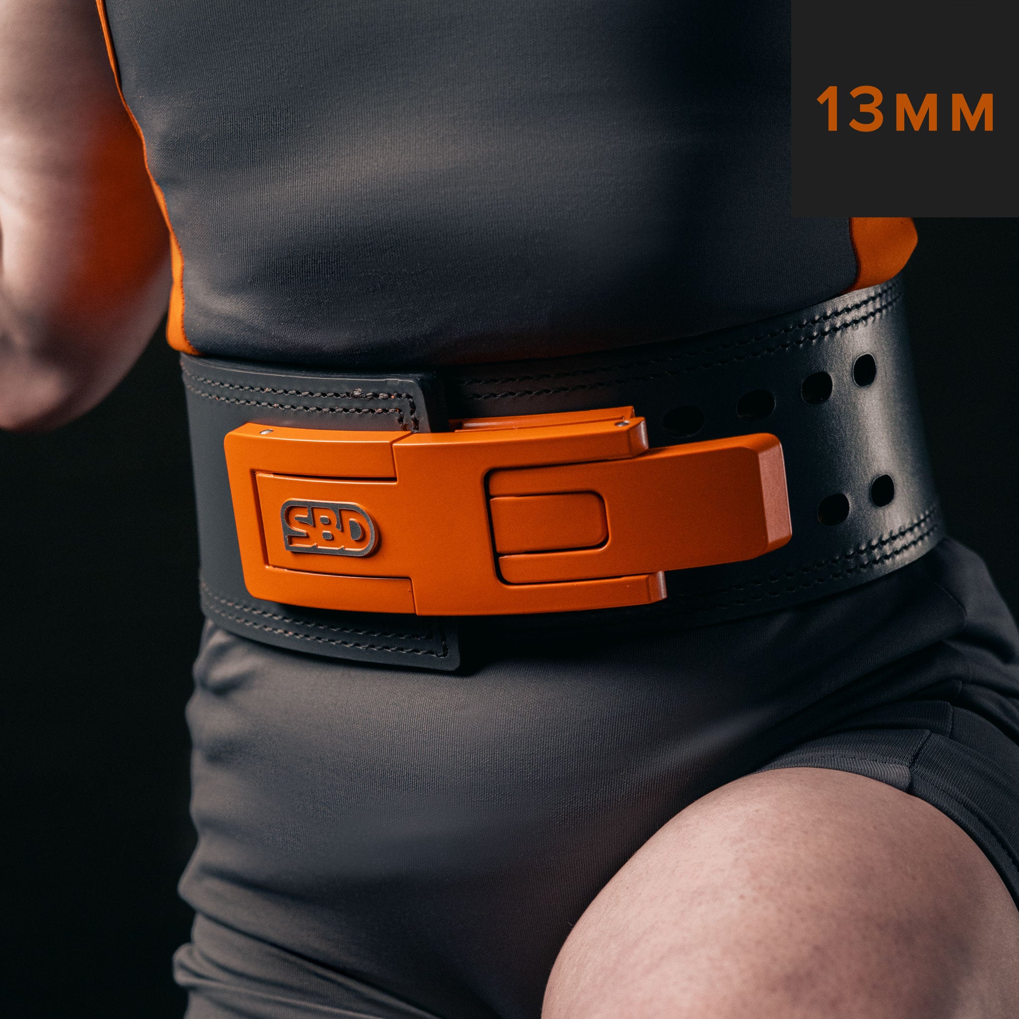 Forge Orange 13mm Lever Belt – SBD Apparel