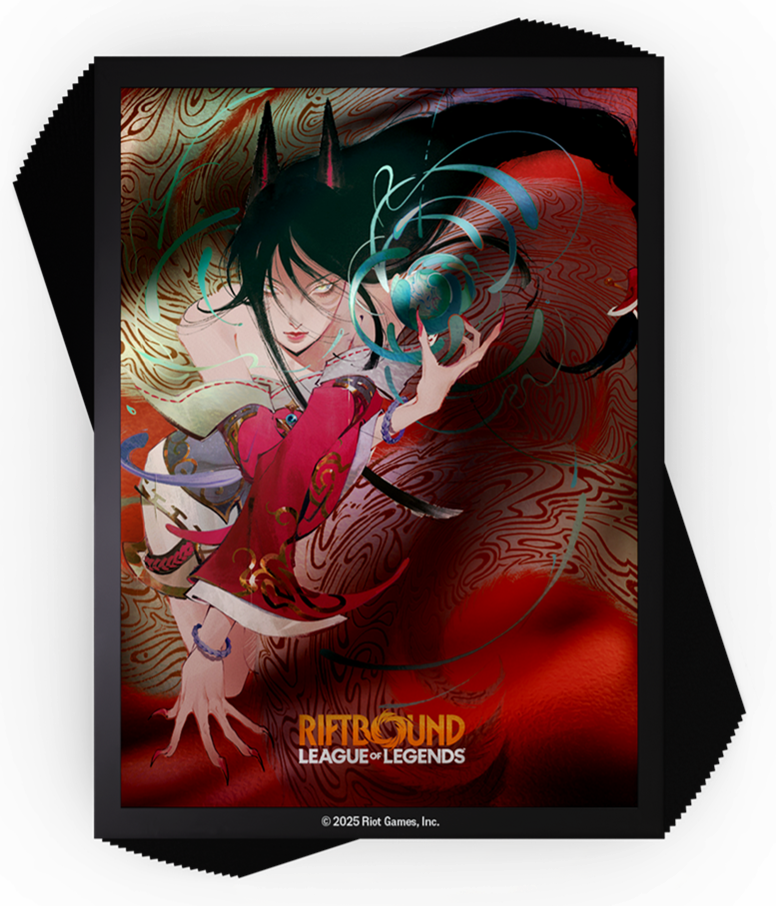 Riftbound League of Legends TCG - Origins - Art Sleeves Ahri 100ct.
