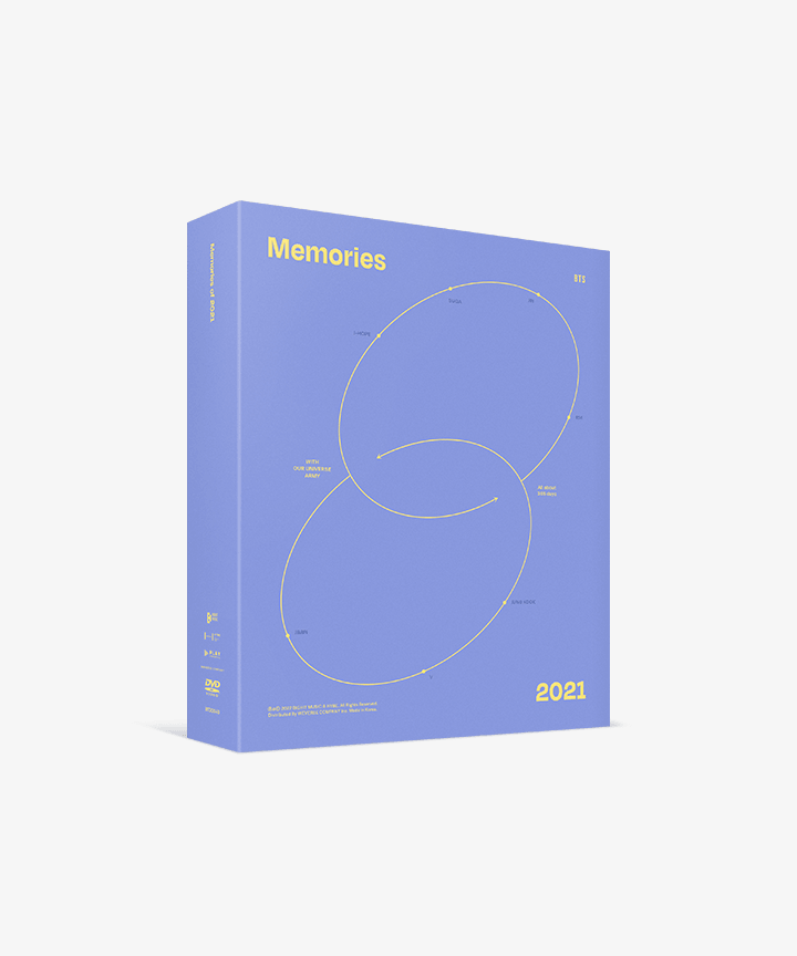 BTS Memories of 2021 (DVD/Digital Code/Blu-ray) – SEOUL TERRACE