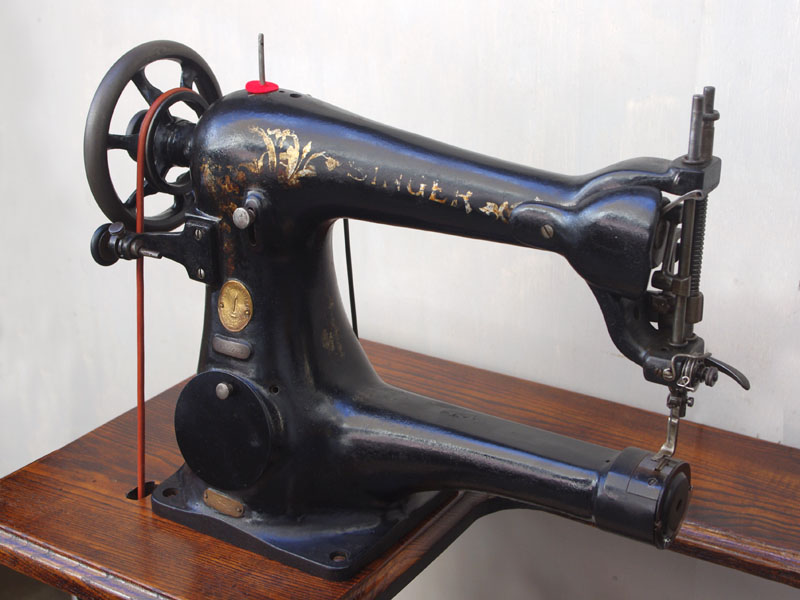 No.296 SINGER 18-2 シンガー製腕ミシン 工業用足踏みミシン