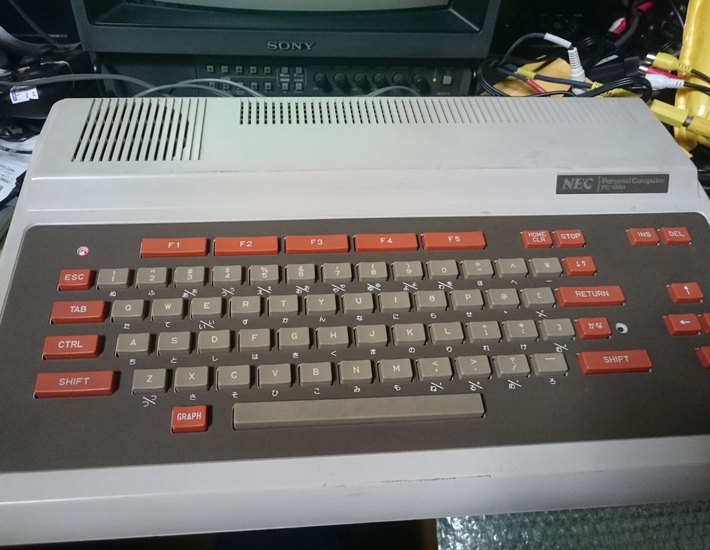 PC-6001を入手！ 起動しないジャンクを修理！ | 自由日記J -ジャンカー