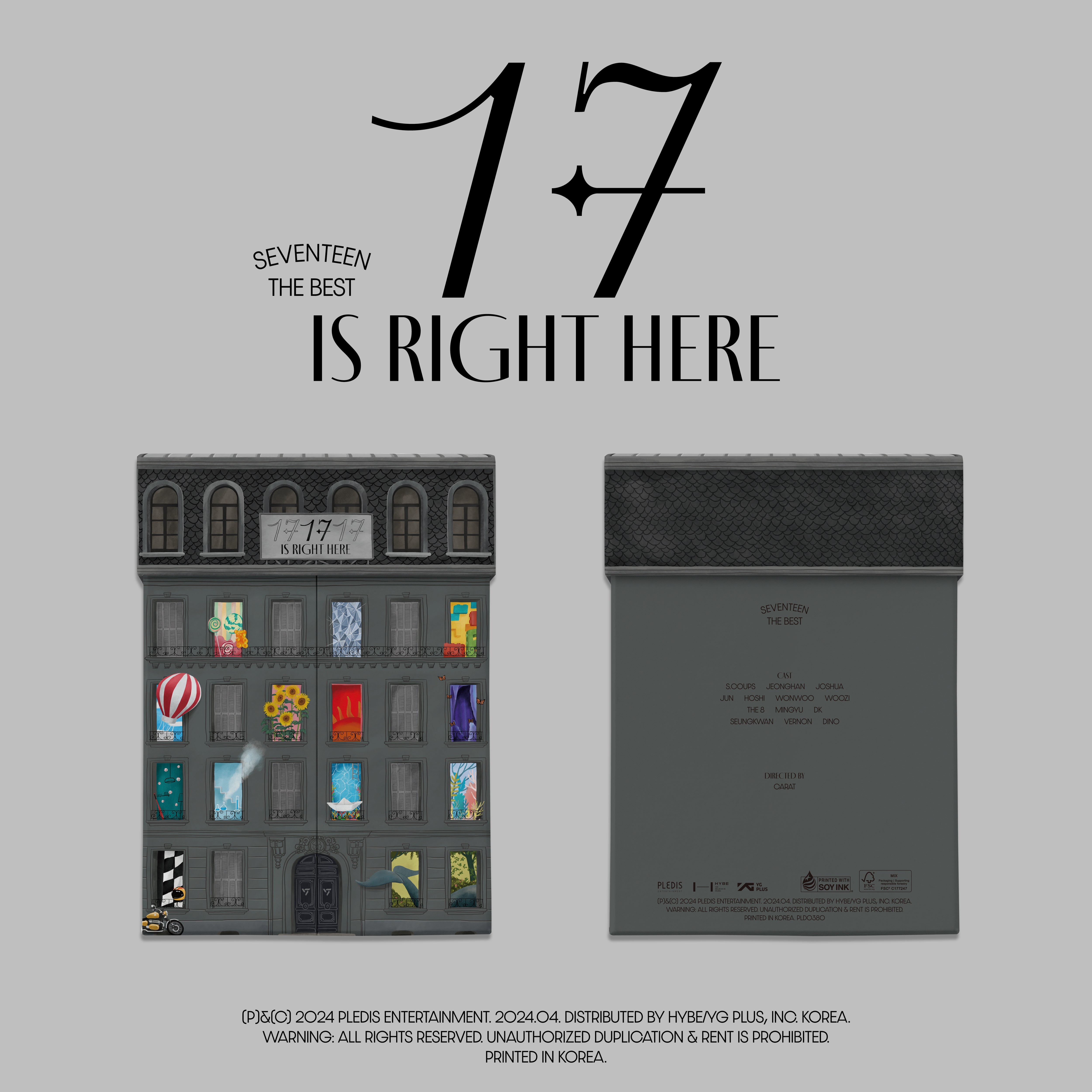 Seventeen Best Album '17 Is Right Here' Here Ver. - SEVENTEEN