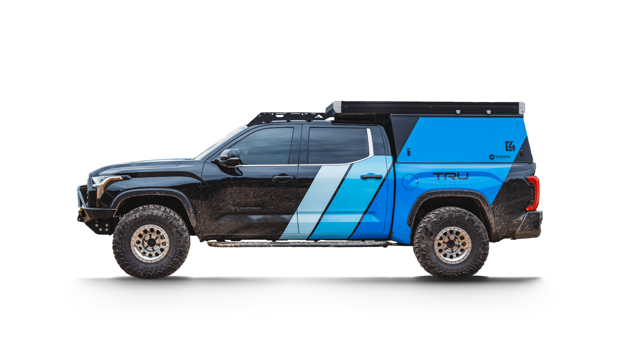 Tundra Camper Roof Rack | 2022-2025 Tundra | Sherpa Equipment Co.