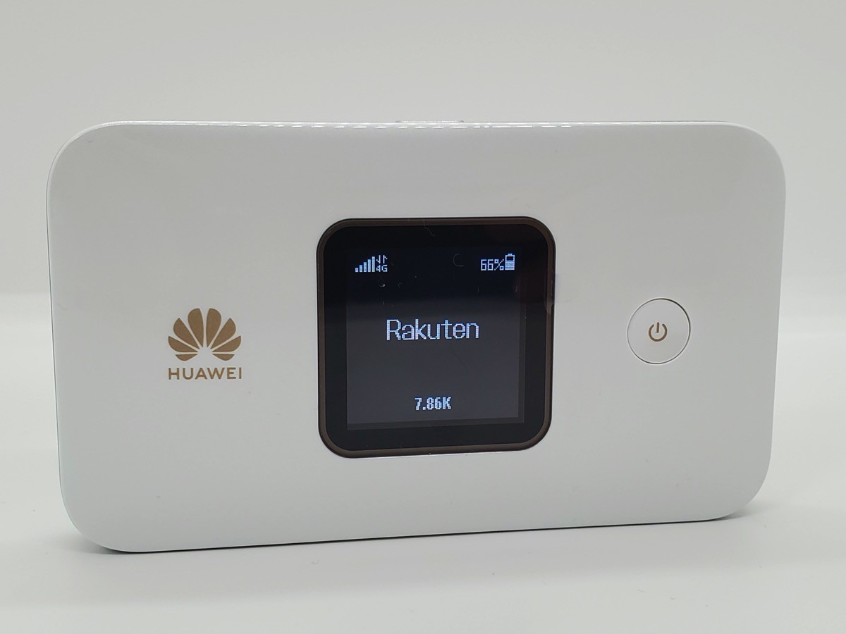 モバイルWi-Fiルーター「E5785」楽天モバイルで使うメモと注意