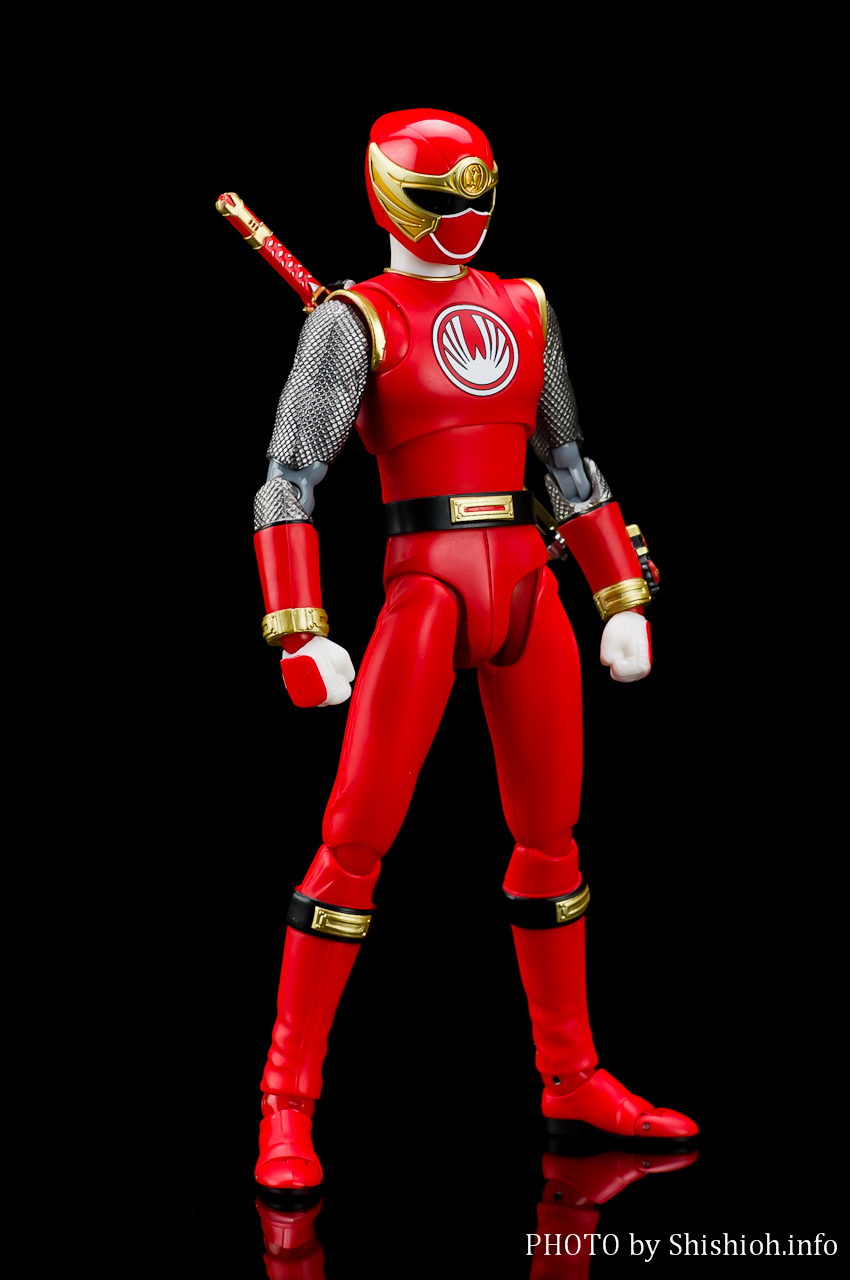 レビュー】 バンダイ S.H.Figuarts ハリケンレッド [忍風戦隊