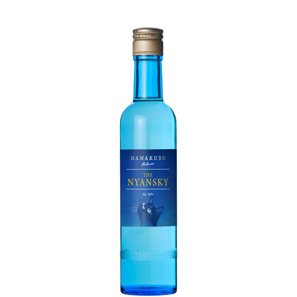 数量限定】NANAKUBO Blue THE NYANSKY 36° 360ml -芋焼酎- – 鹿児島の