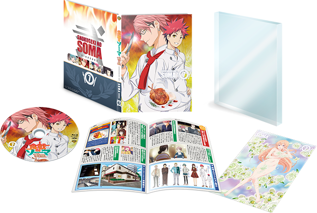 第2期 Blu-ray -TVアニメ『食戟のソーマ 弐ノ皿』公式サイト-