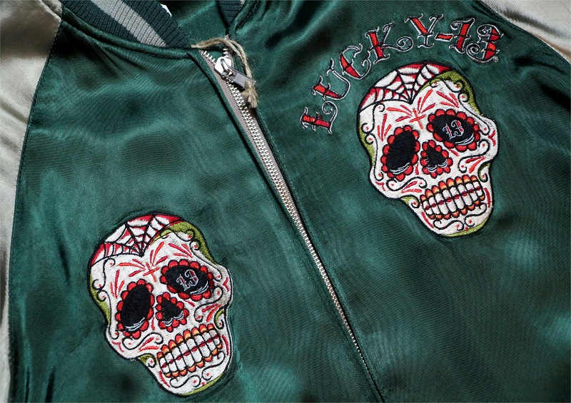 LUCKY13,ラッキー13,スカジャン(シュガースカル) 商品詳細