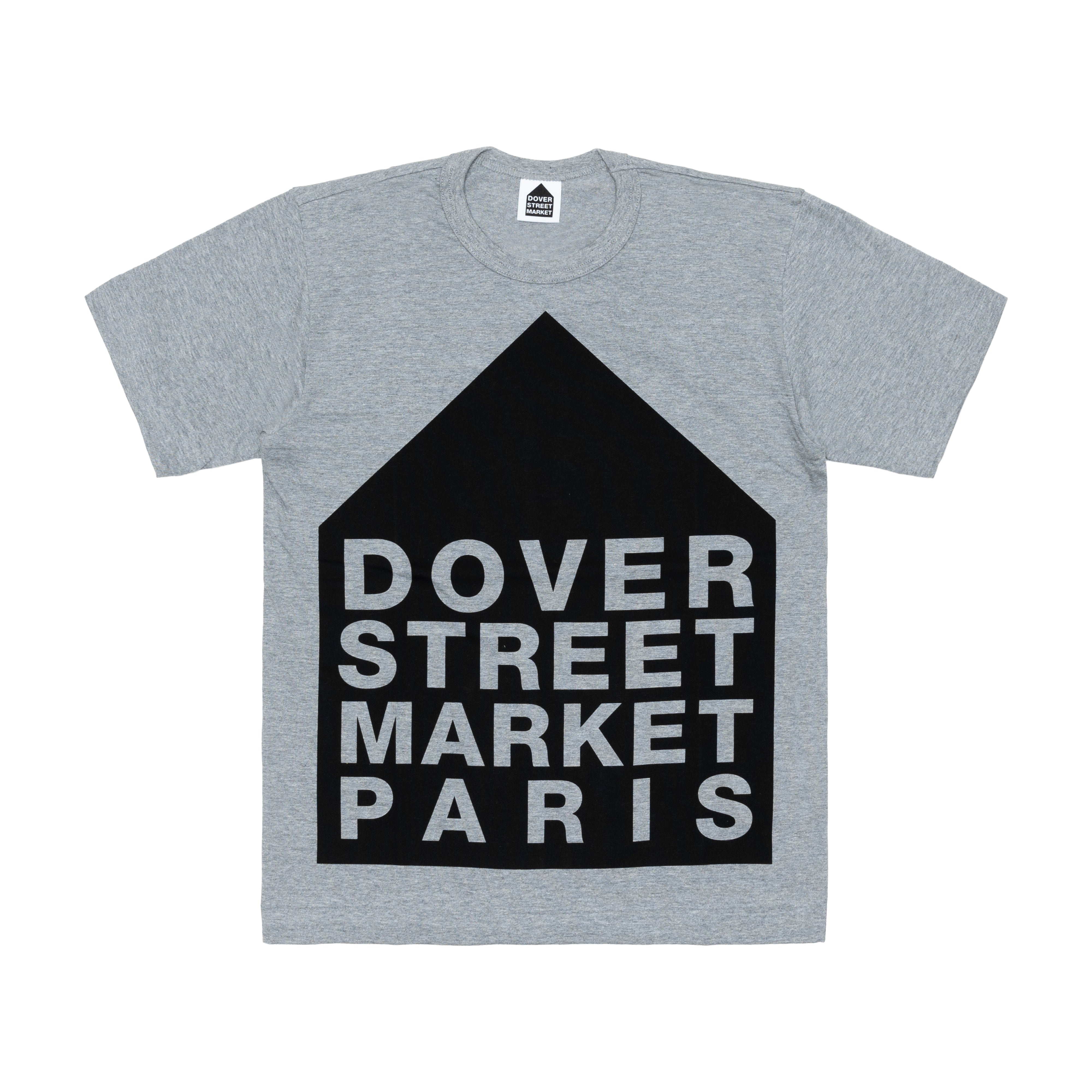 DOVER STREET MARKET: DSM PARIS COTTON JERSEY TEE 2 (GRAY) | DSMG E