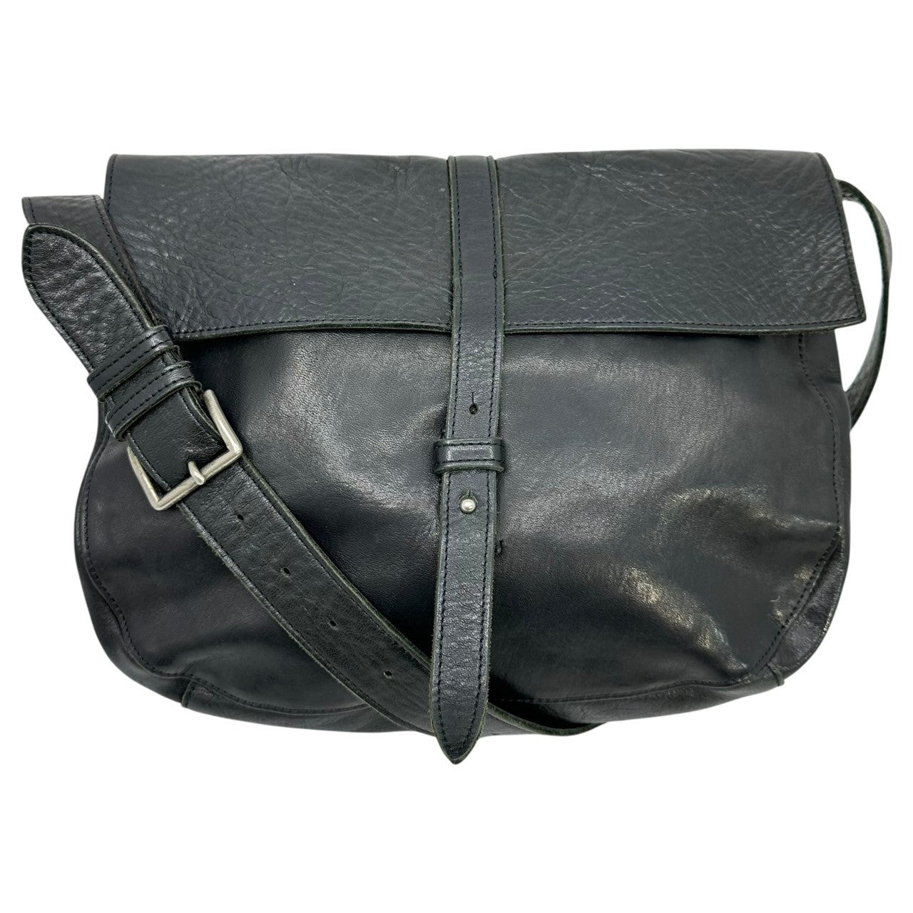 Y's(ワイズ) Horse Leather Shoulder Bag ホース レザー ショルダー