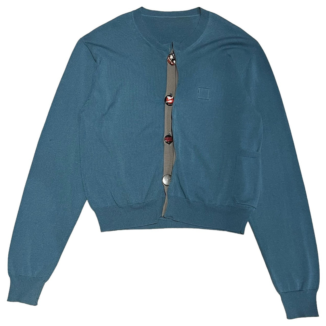 SUNSEA(サンシー) 22SS Can badge KURT's Cardigan カンバッヂ カート