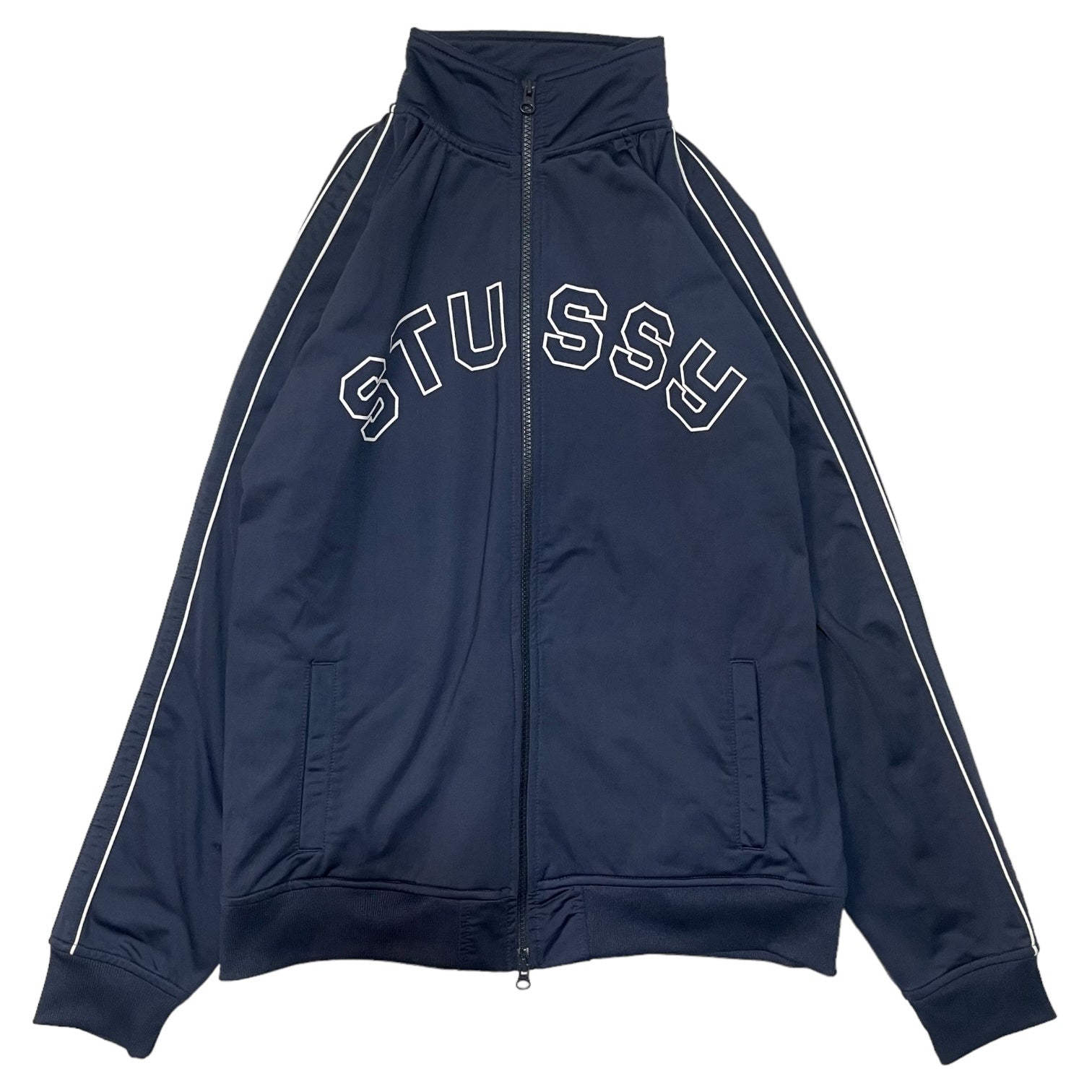 STUSSY(ステューシー) 90's~00's logo track jacket ロゴ トラック