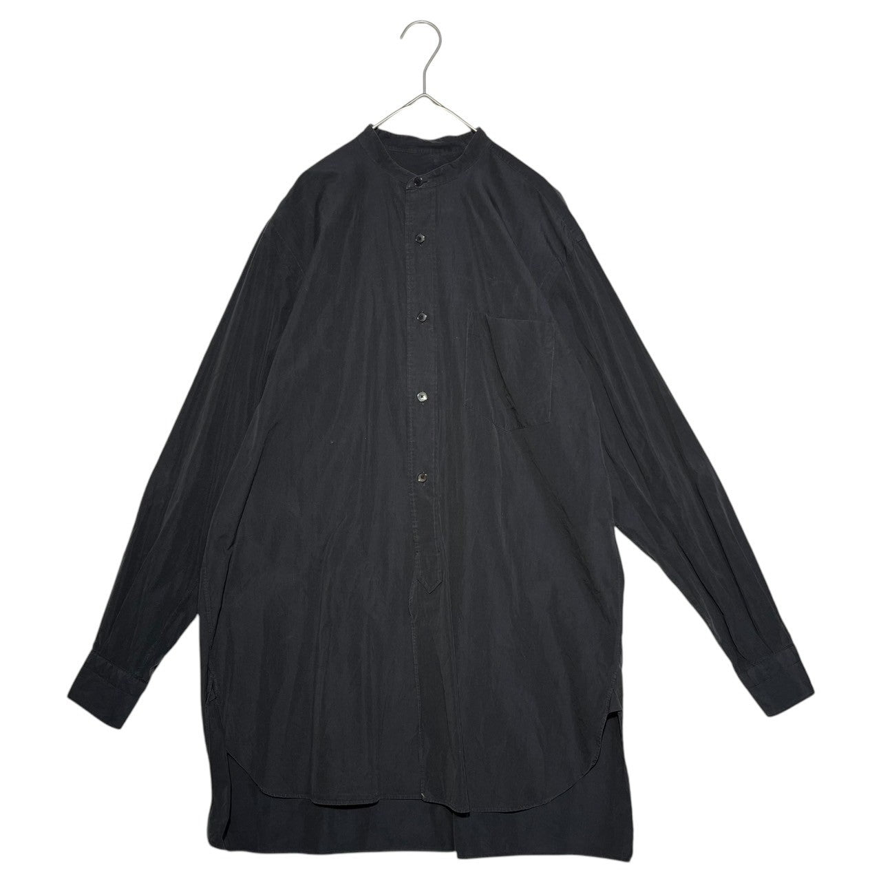 COMOLI(コモリ) 21SS BAND COLLAR SHIRT バンドカラー シャツ T01