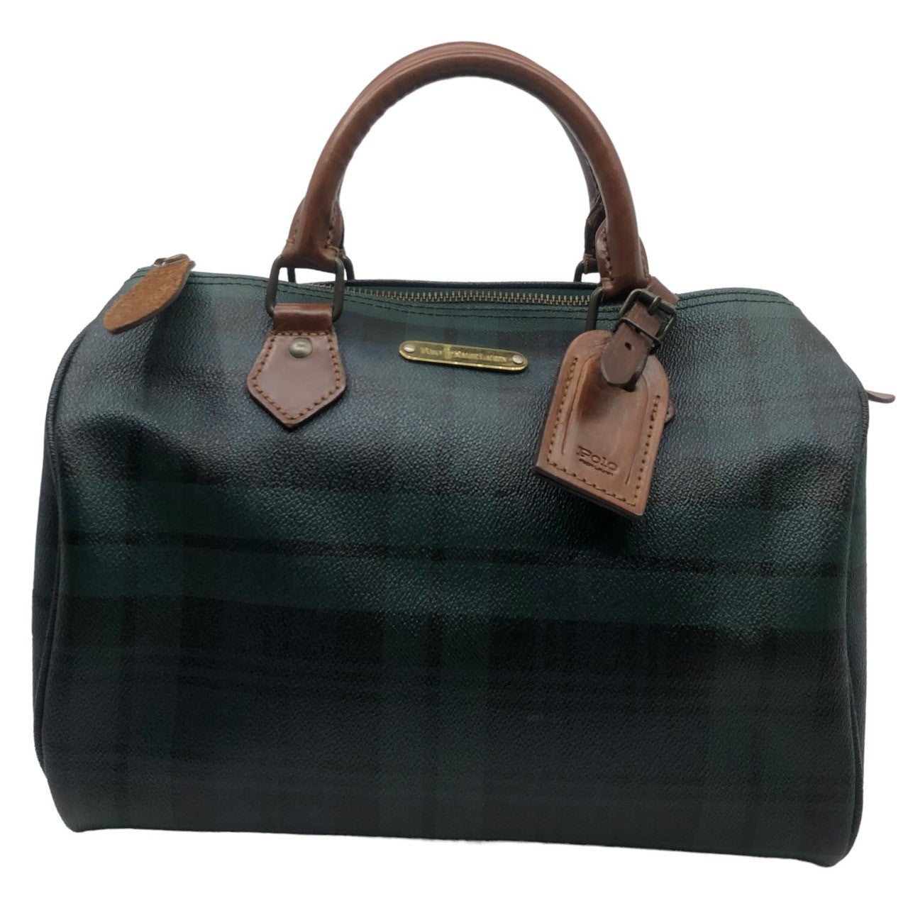POLO RALPH LAUREN(ポロラルフローレン) old check mini boston bag
