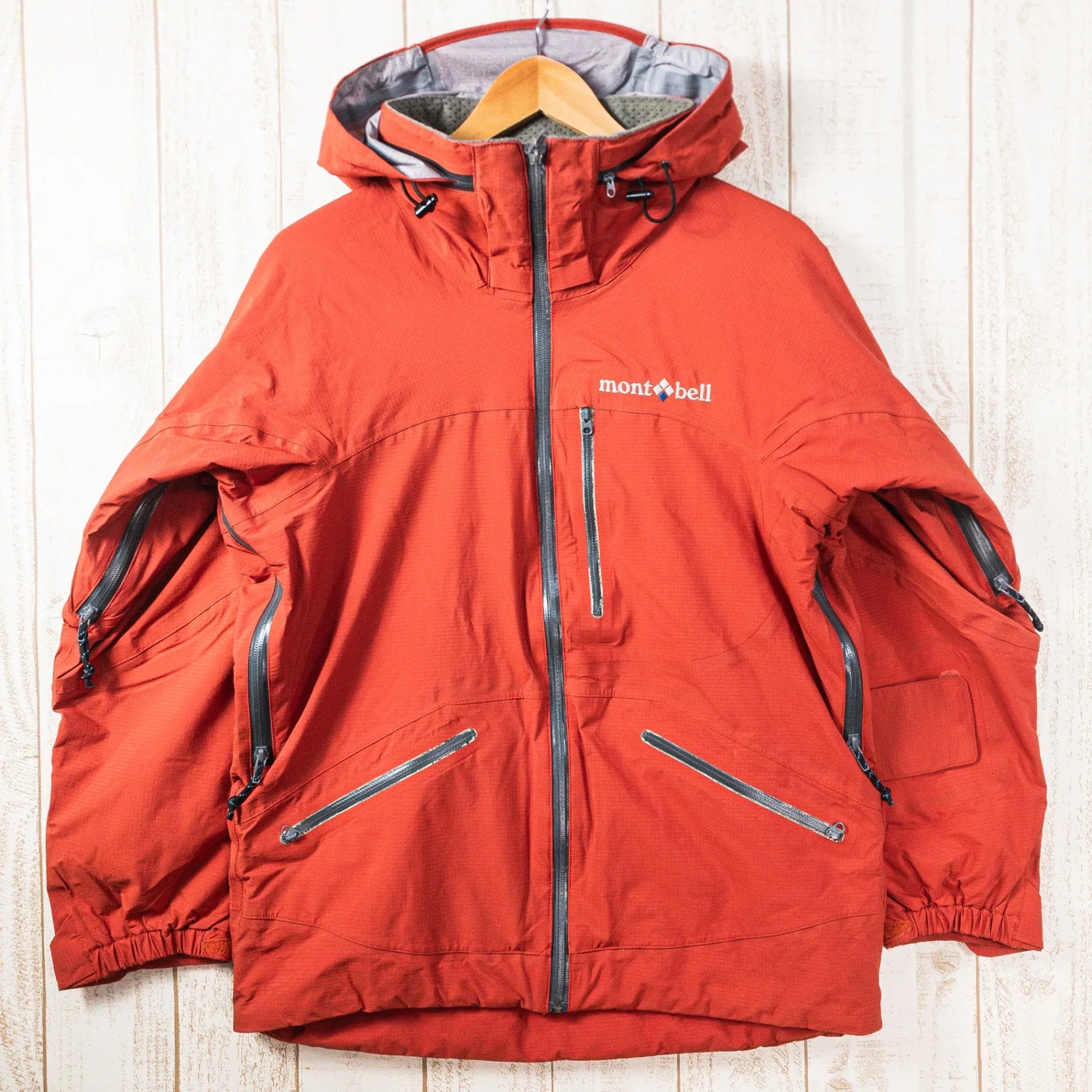 Men's XS オレンジ系】Montbell ( モンベル ) パウダーステップ