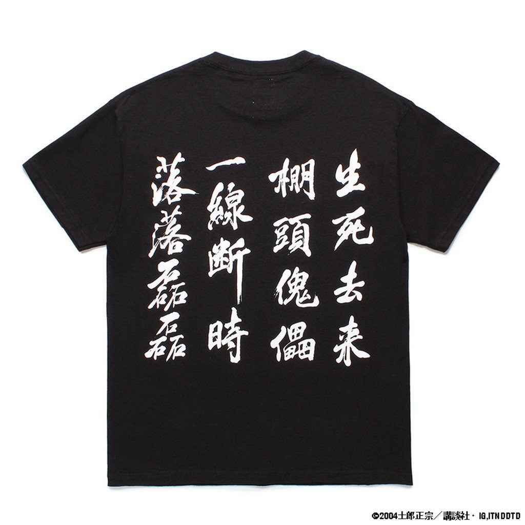 GHOST IN THE SHELL 2 INNOCENCE | CREW NECK T-SHIRT -TYPE 3- #BLACK