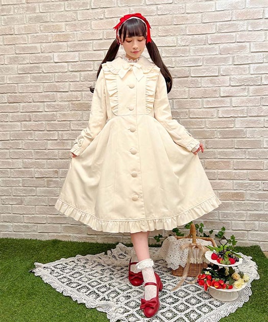 ガーリーリボントレンチコート | axes femme online shop -outlet-