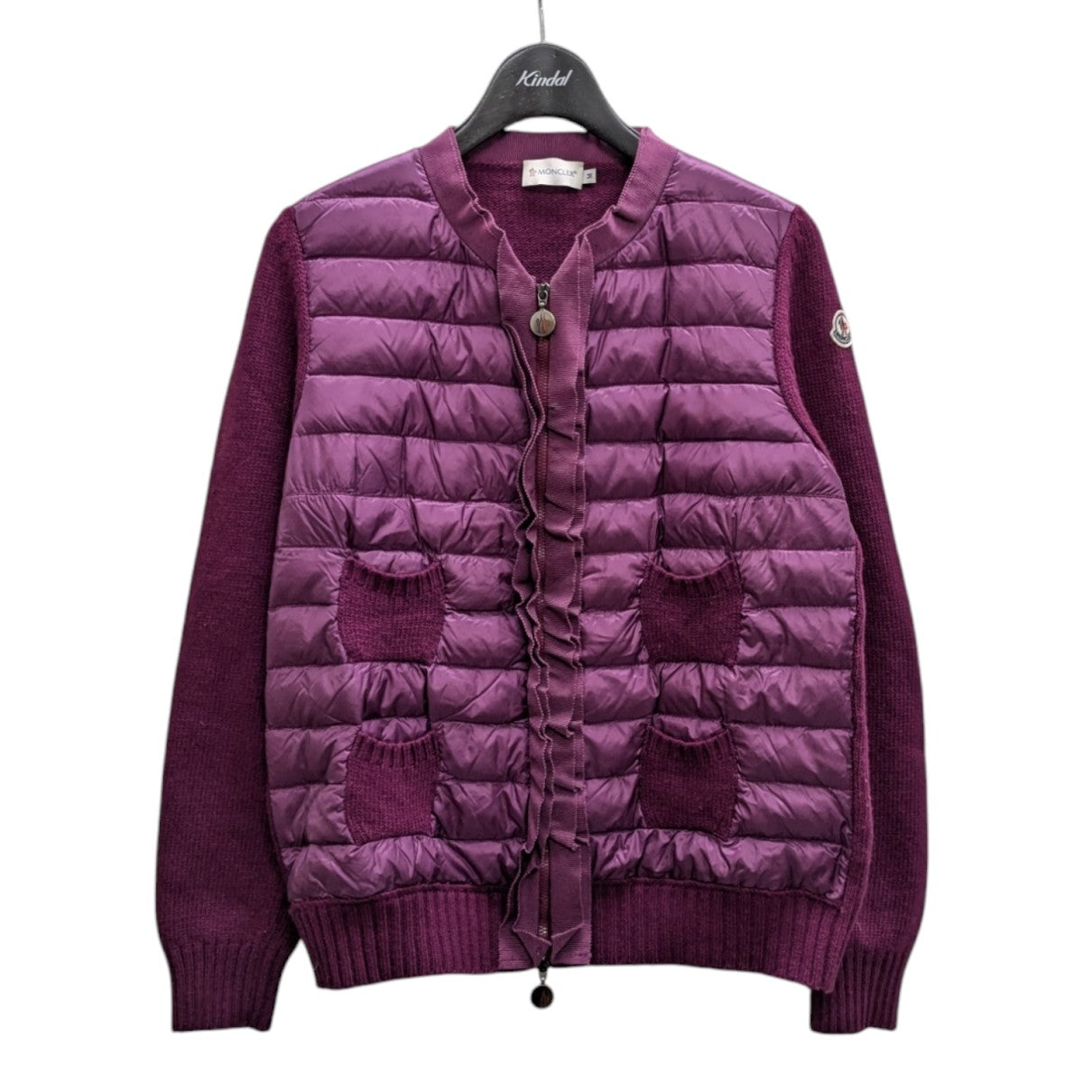 MONCLER(モンクレール) MAGLIONE TRICOT ALLA COREANAジップダウン切替