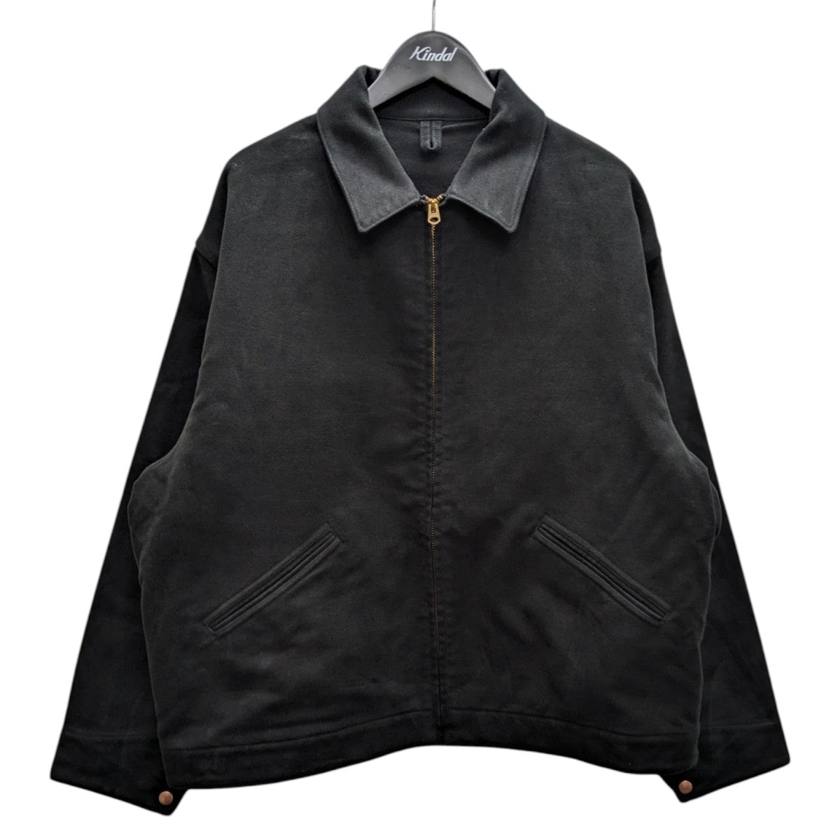 COMOLI(コモリ) 24AWモールスキンジップショートジャケットA03-01008