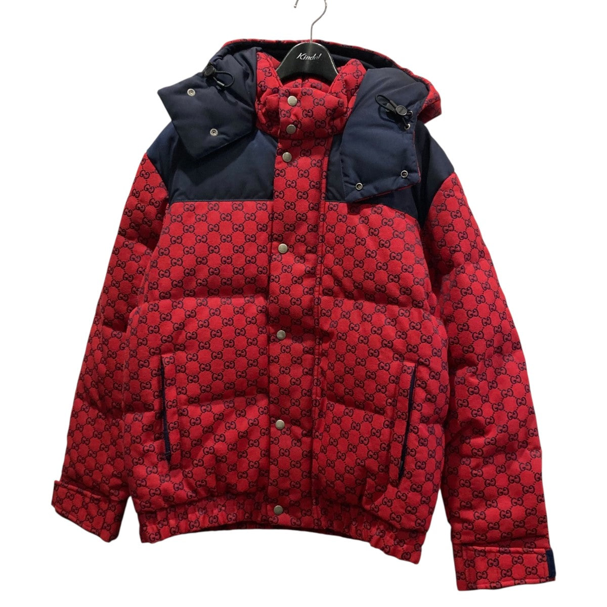 GUCCI(グッチ) GGキャンバスダウンジャケット762559 762559 レッド