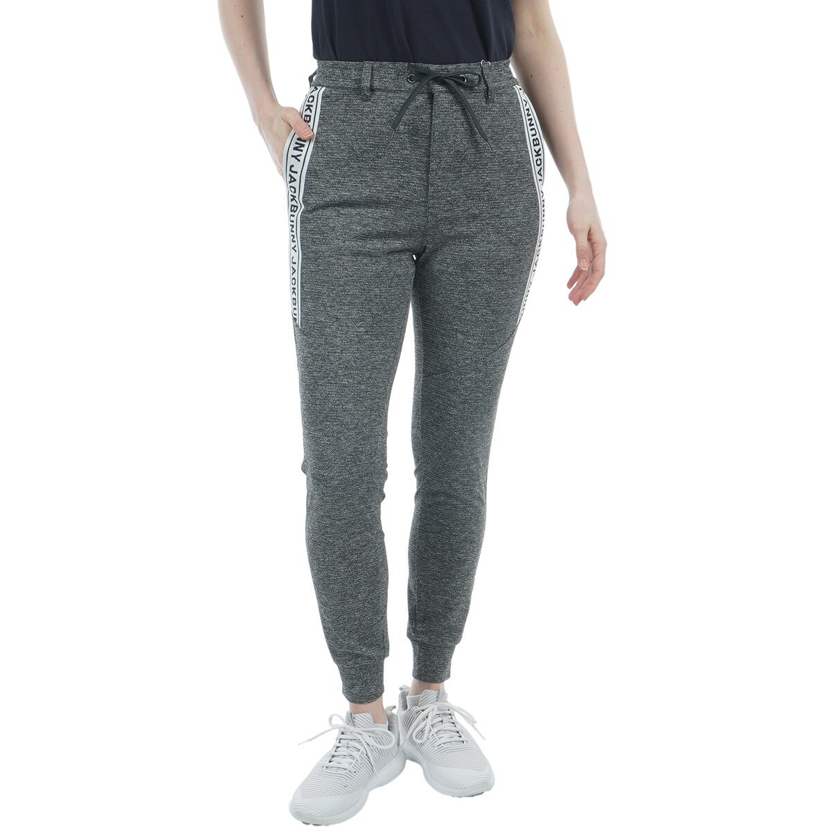 セール・アウトレット】先染めベアポップコーン ジョガーパンツ