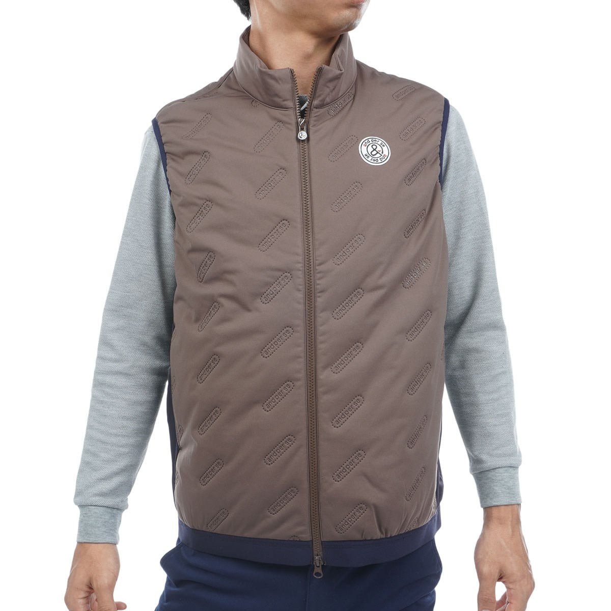 ストレッチ エアジャスター中綿ベスト(ベスト)|and per se(アンパスィ