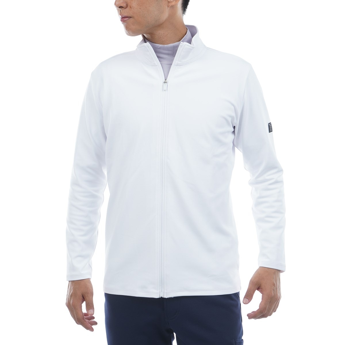 ストレッチ裏起毛素材トラックジャケット(アウター(ブルゾン、ウインド