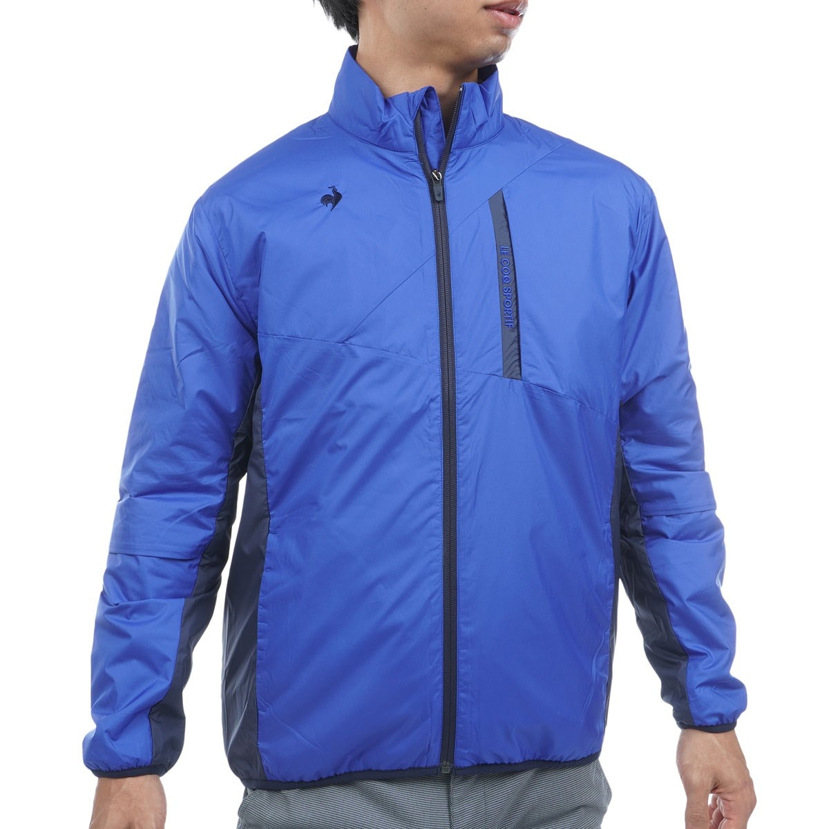 WEB限定カラー ストレッチ プリーツ 中綿 プレーブルゾン(アウター