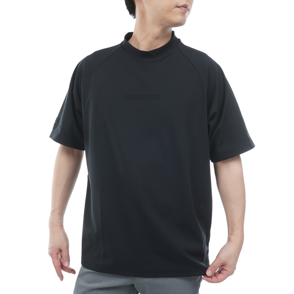 STITCHED 3Dロゴ RF ハイネック半袖シャツ(半袖シャツ・ポロシャツ