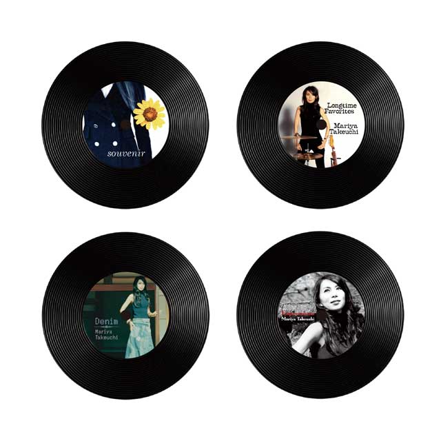 レコードコースターセット – 竹内まりや ONLINE SHOP