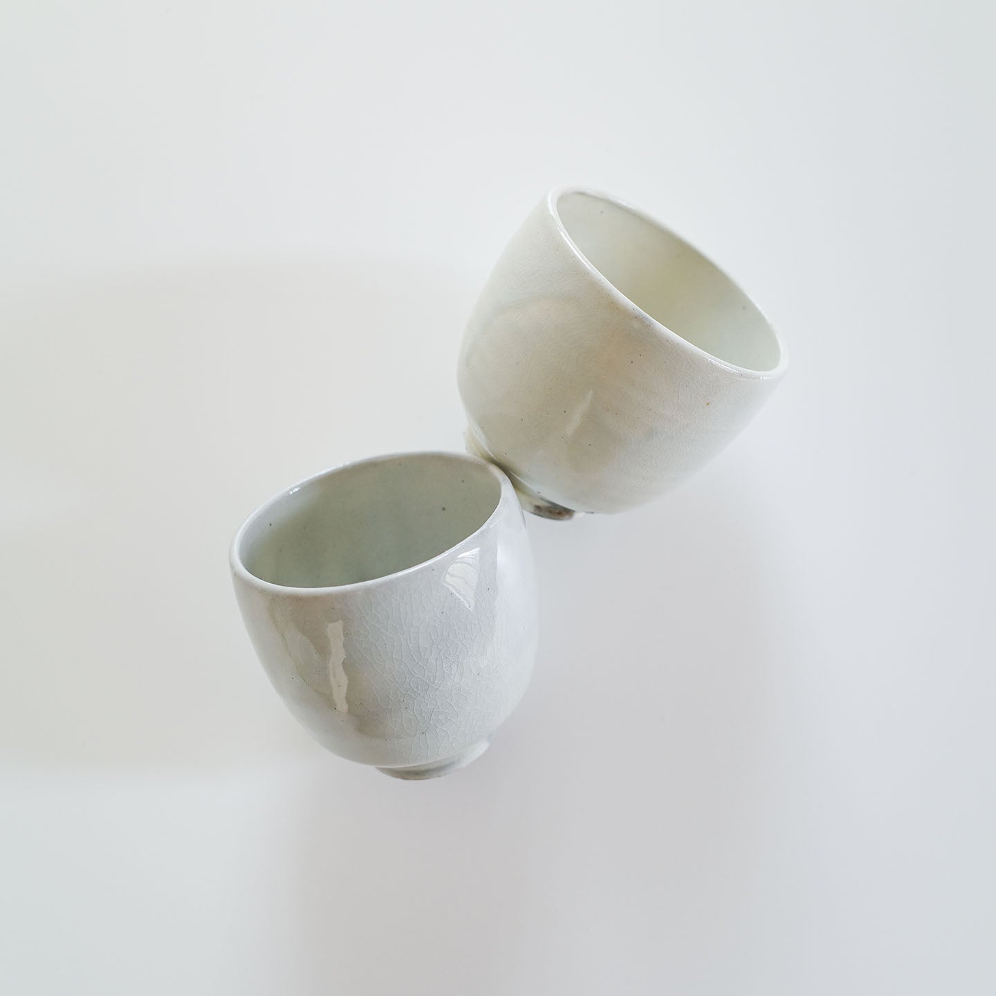 古谷宣幸 粉引煎茶盃 筒型(古谷宣幸) – 煎茶堂東京オンライン