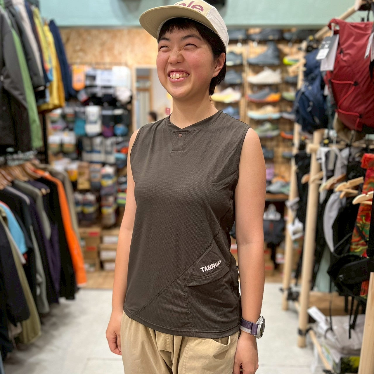 Arrow NS Henry 2（ヘンリーネック速乾ノースリーブ）【TANNUKI