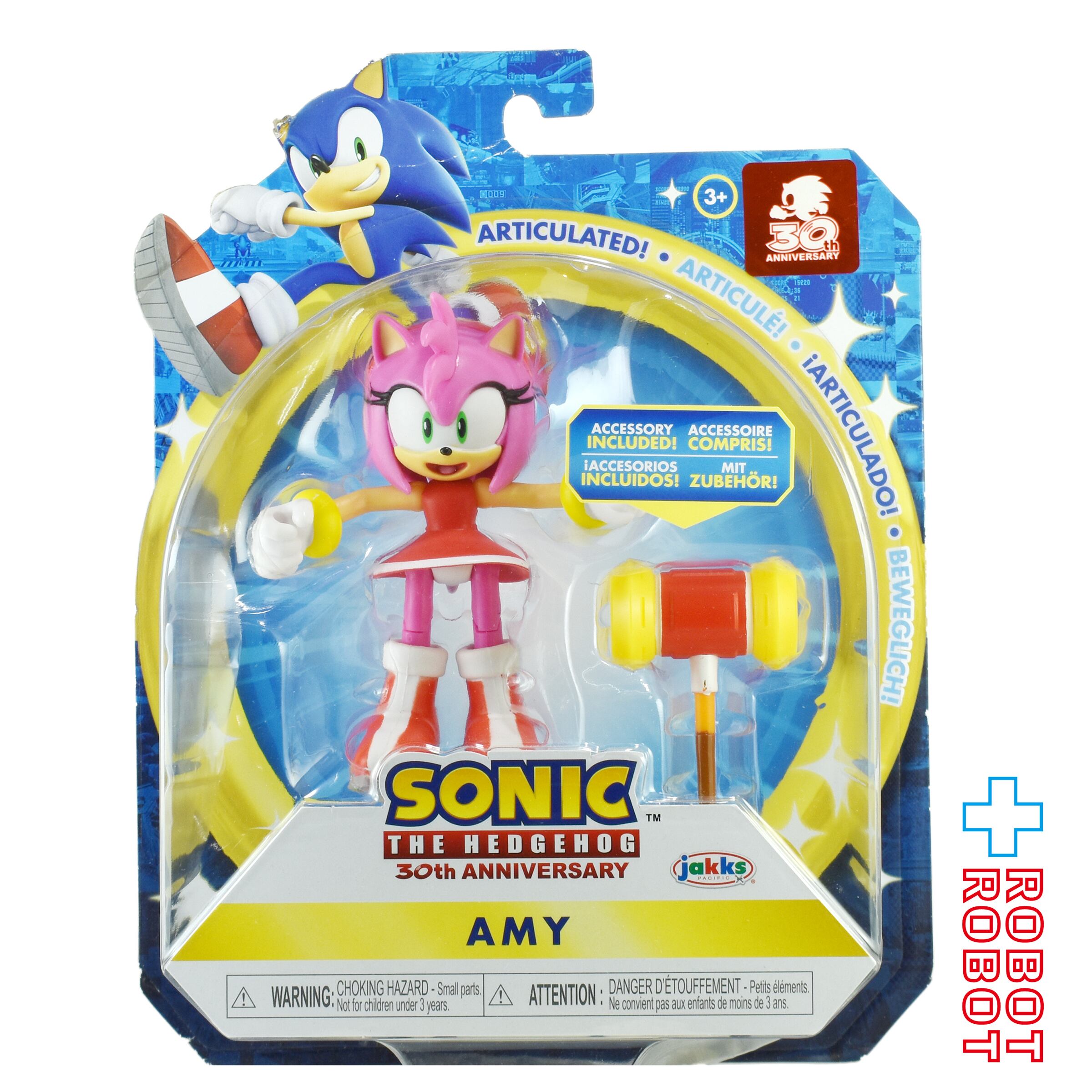 ソニック・ザ・ヘッジホッグ 30周年 エミー 4インチ アクション