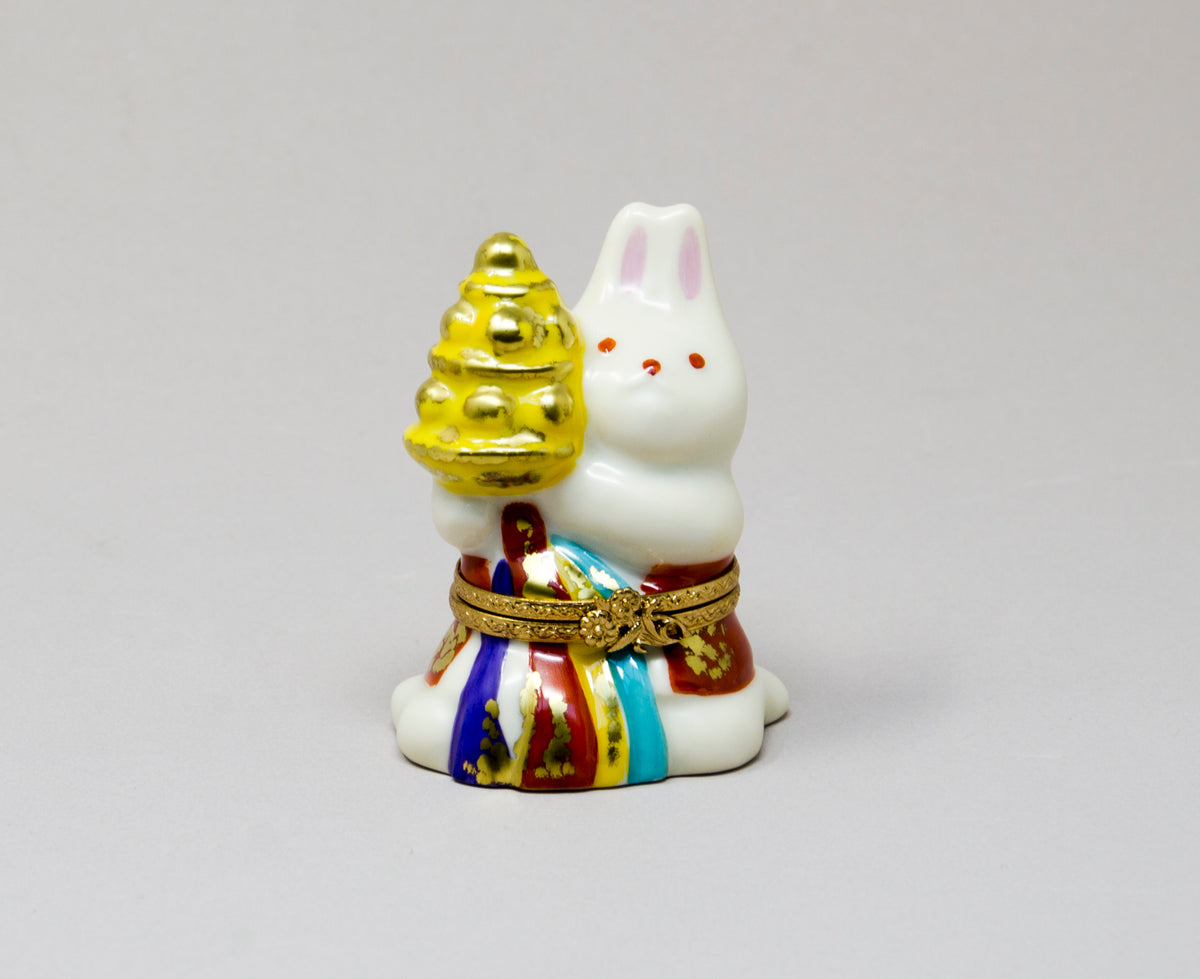 干支（卯・ミニ亀）【リモージュボックス】卯の年 – 六兵衛窯