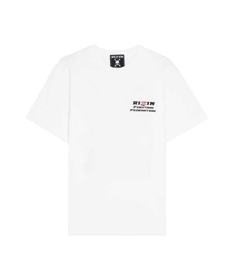 RIZIN×Roen 雷神×狼煙 T-Shirt / WHITE – RIZIN オフィシャル
