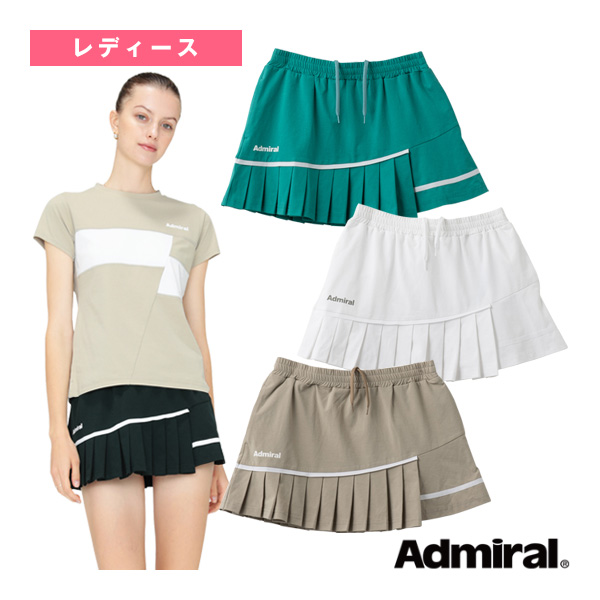 Admiral レディース テニスウエア上下 シャツ M、スコートL Admiral