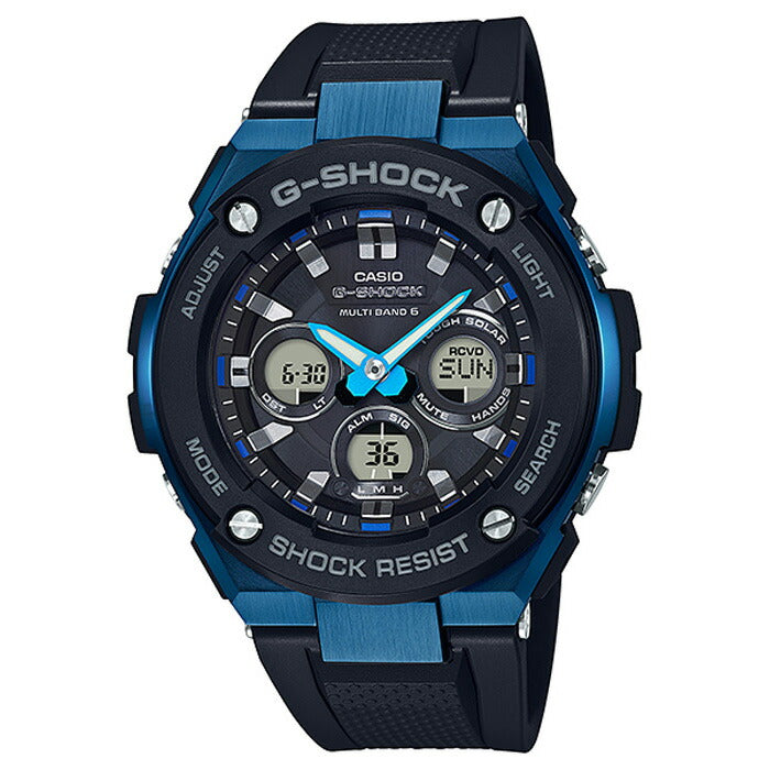G-SHOCK G-STEEL GST-W300G-1A2JF メンズ 電波ソーラー アナデジ