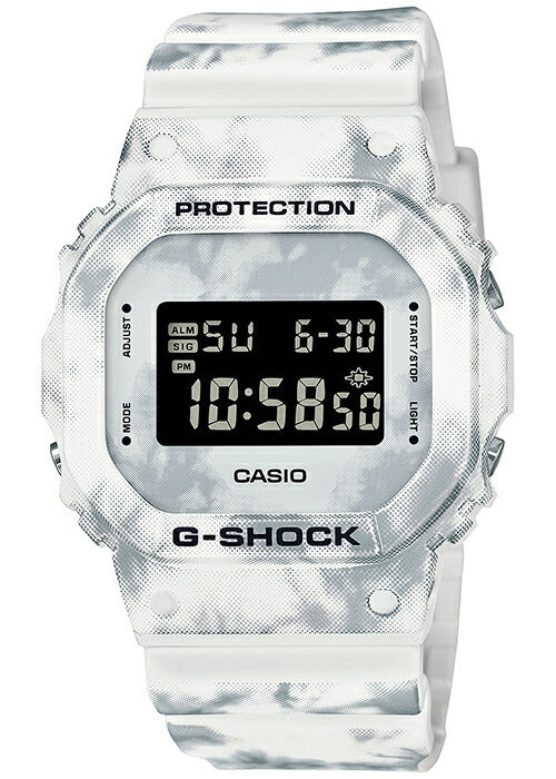 レアG-SHOCK X-girlコラボ DW-5600 迷彩柄 ホワイト G-SHOCKの最新作
