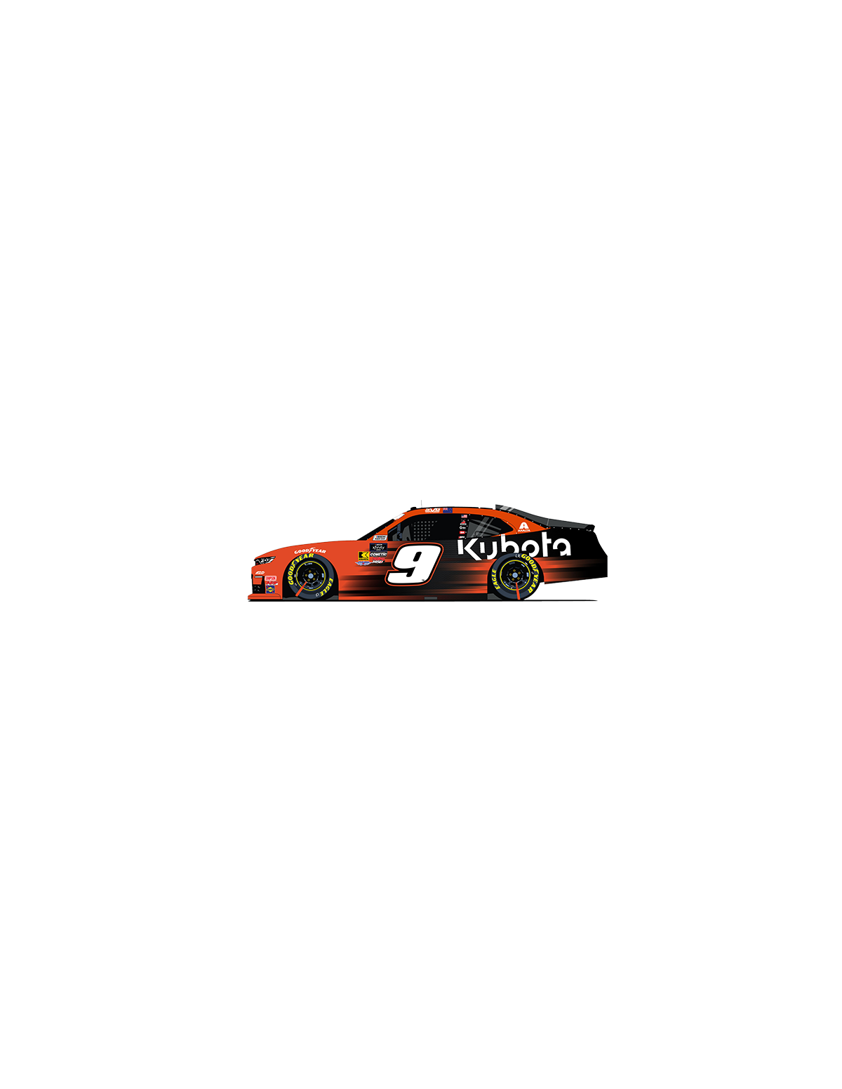 Shane Van Gisbergen #9 2025 Kubota Xfinity 1:64 Diecast *IN STOCK