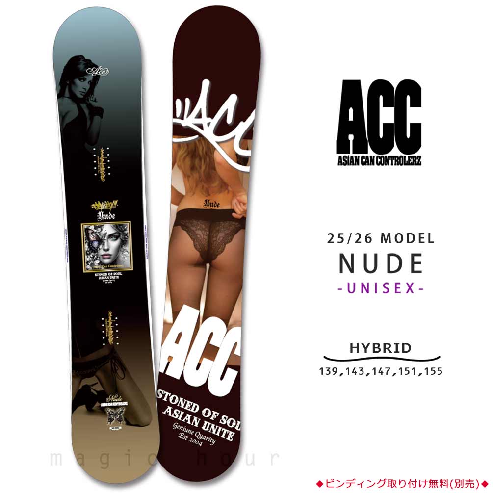 ACC(エーシーシー) スノーボード 板 メンズ レディース 単品 ACC