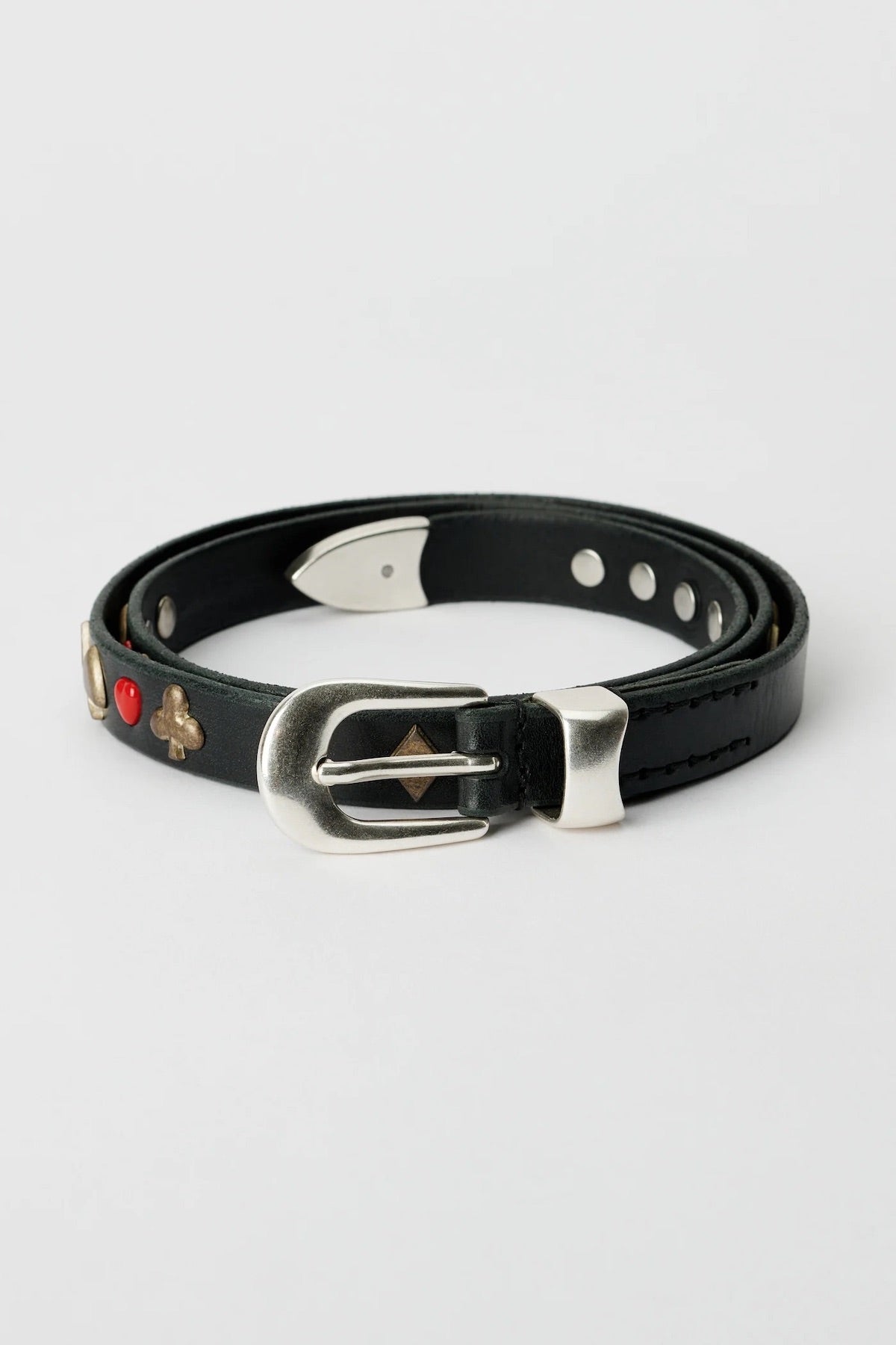 OUR LEGACY 「2CM CARD DECK BELT BLACK BRIDLE LEATHER」 – SISTER