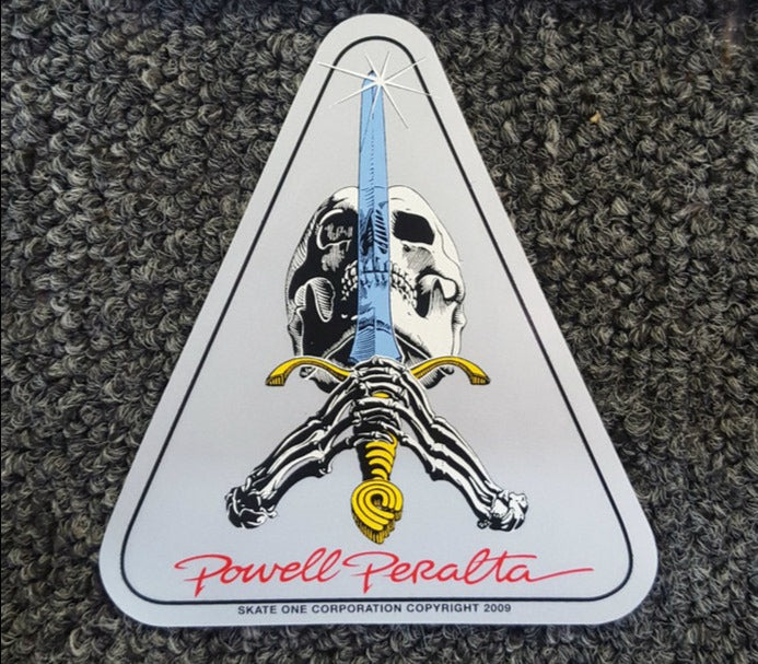 Powell Peralta Skull and Sword sticker – SK8supply.com